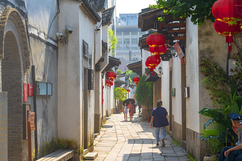 2019年6月28日，福州，三坊七巷風(fēng)光。