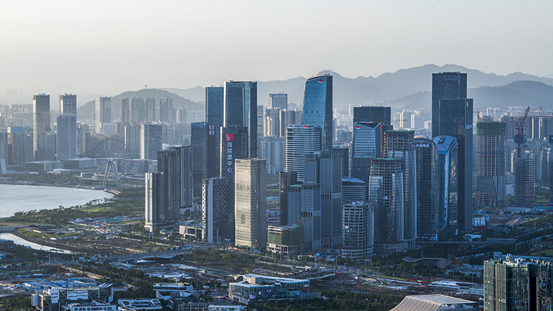 圖為深圳前海城市風(fēng)光。